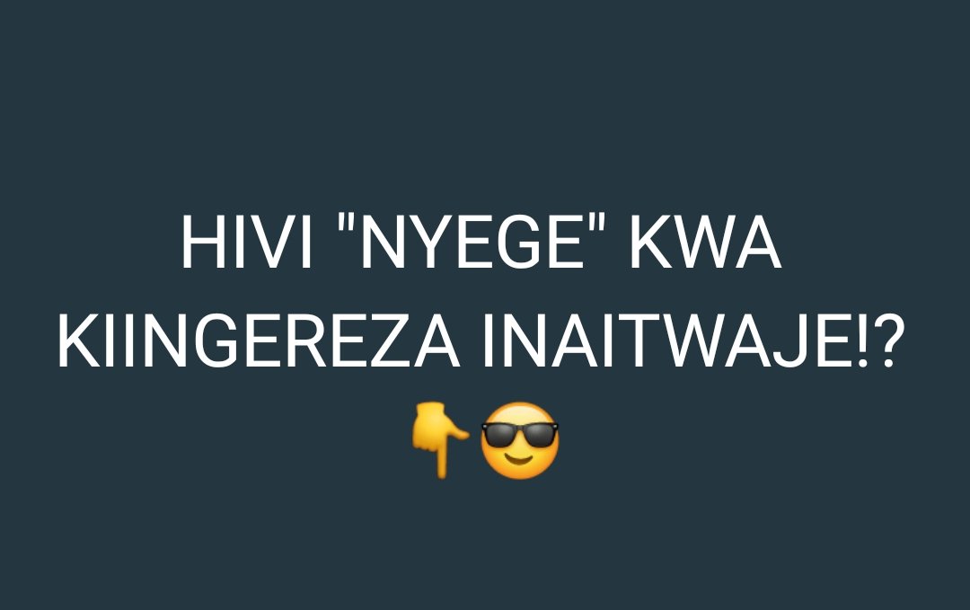 Wasomi kazi kwenu leo! 😀👇