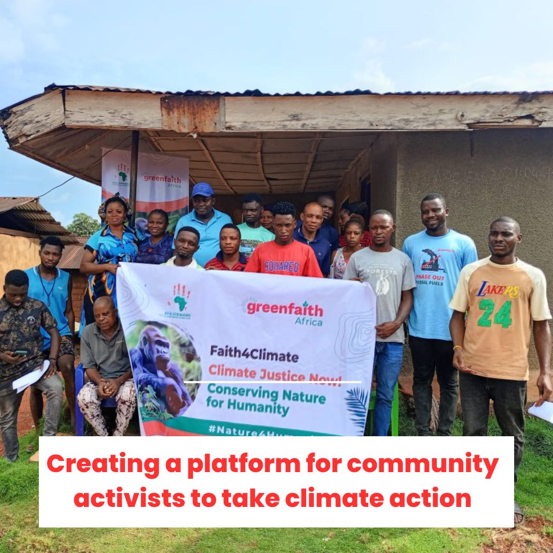 GreenFaith circles across Africa is creating a platform for community activists and faith based organisations to take #climateaction and demand #climatejustice Follow @GreenFaith_Afr and request to join one of its circle today!!! #Faiths4Climate #StopEACOP @greenfaithworld
