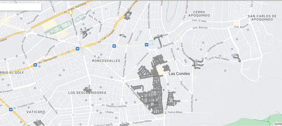 LC_Seguridad's tweet photo. Sectores sin luz en Las Condes. https://t.co/cQidzSszwZ