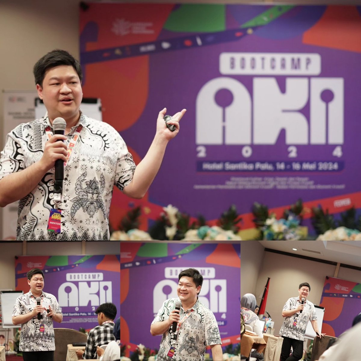 eduardovolume's tweet image. #ApresiasiKreasiIndonesia #AKI2024 Palu @Kemenparekraf ❤️🇮🇩