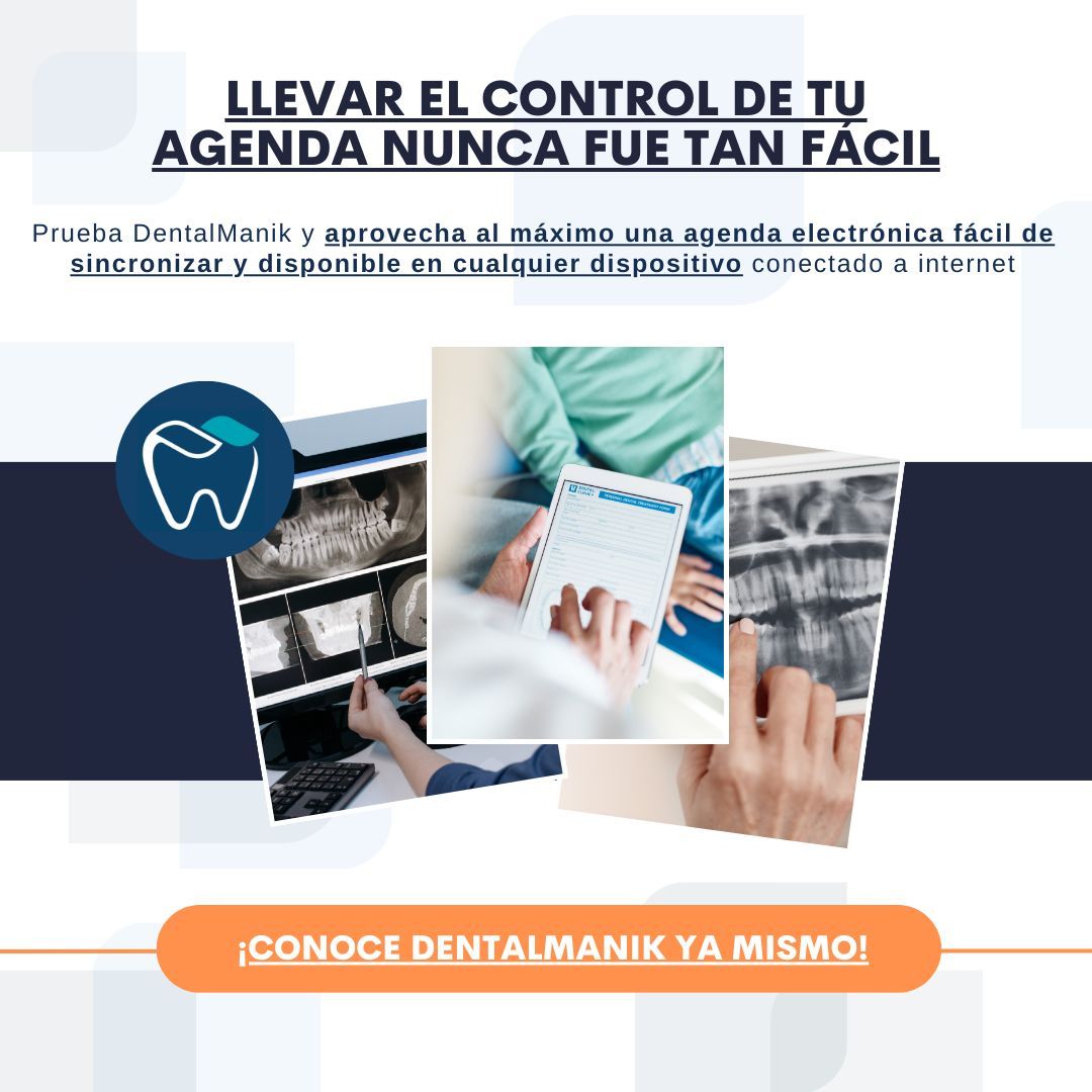 Visualiza cada movimiento que se realice en tu consultorio, en tiempo real, a través de nuestra aplicación para dispositivos móviles. Podrás reprogramar citas, agregar notas, registrar nuevos pacientes y mucho más.

¡Obtén más practicidad con DentalManik!
buff.ly/3NxeWVa