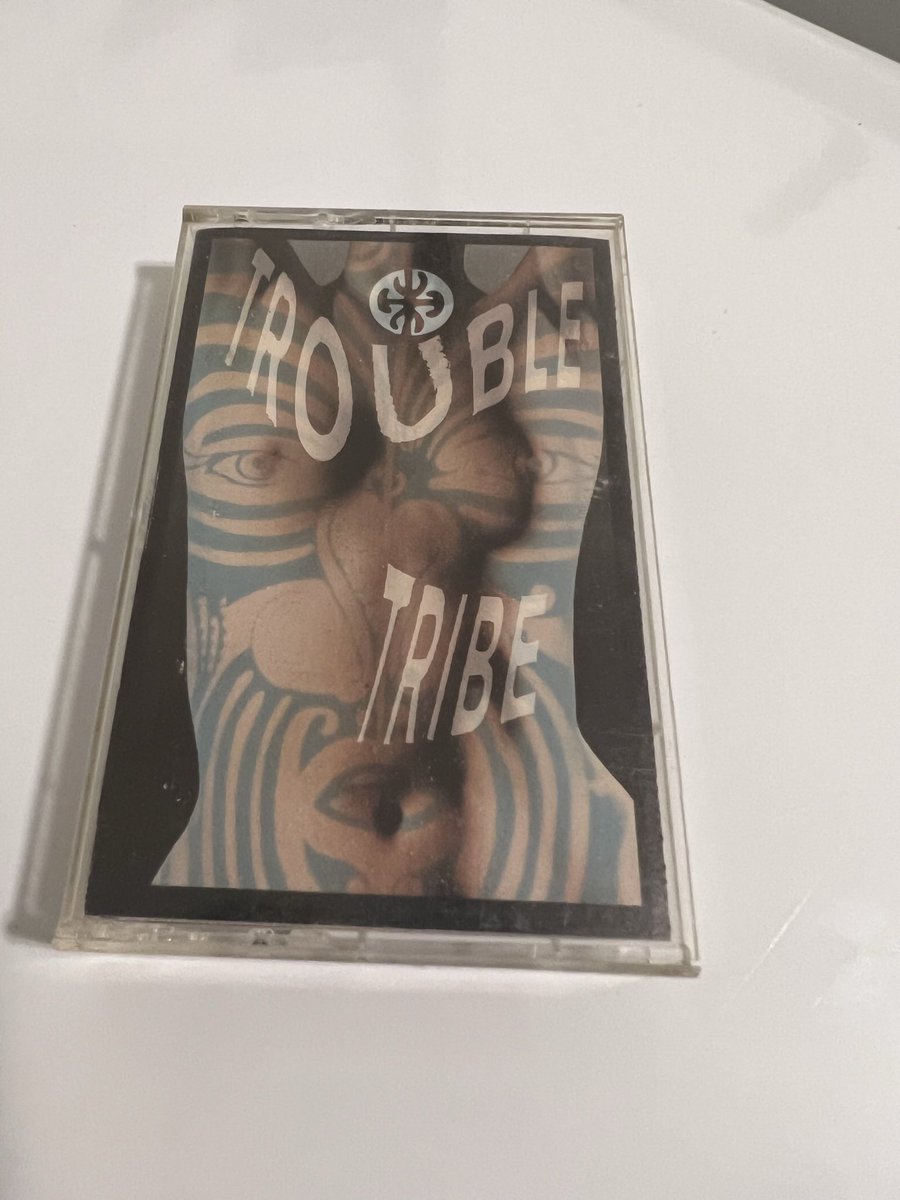 Yet another one of my old cassettes from back in the day.  Here is a little known band, Trouble Tribe and their debut. #HairMetal #GlamMetal #OldCassettes #MetalTwitter #ShittyWayToListenToMusic
