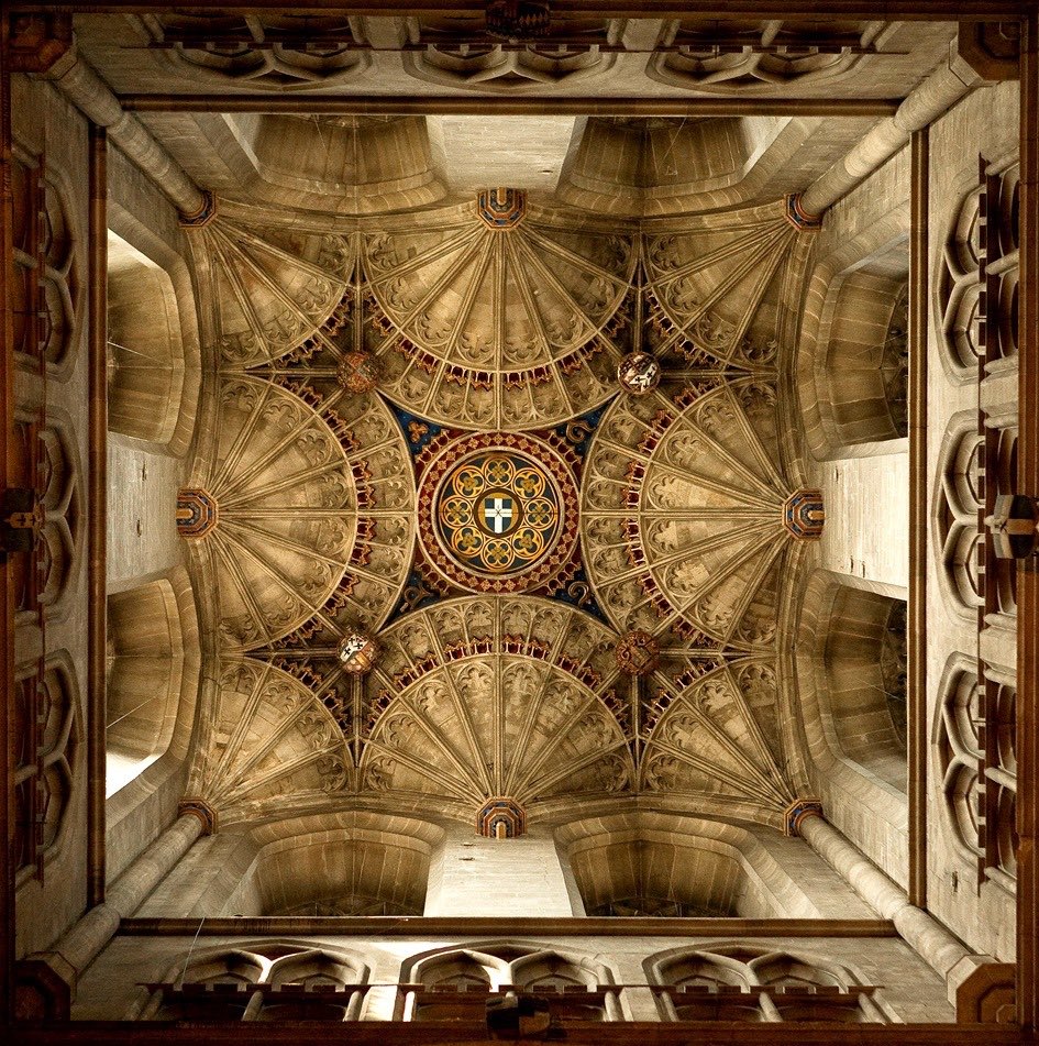 Always remember to look up. Canterbury Cathedral, England