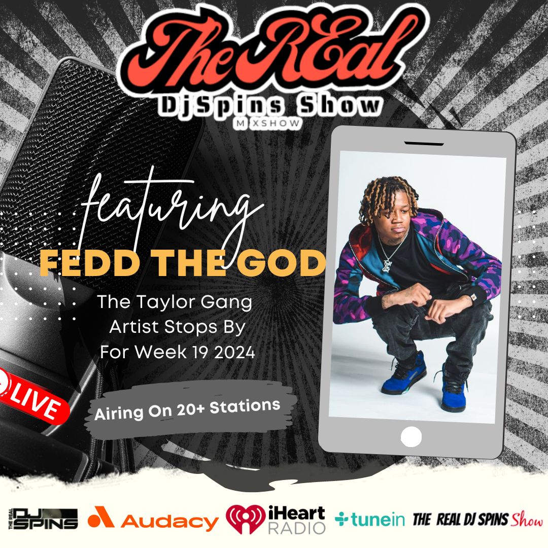 If You Haven't Already Catch this week's Show Featuring Taylor Gang's ' @FeddTheGod ' Airing Today On Multiple Stations, Click The Link Below for My Weekly Syndicated Schedule #Hiphop #NewMusic #Rap #Radio #Taylorgang Click Here: bit.ly/3G4IsOf