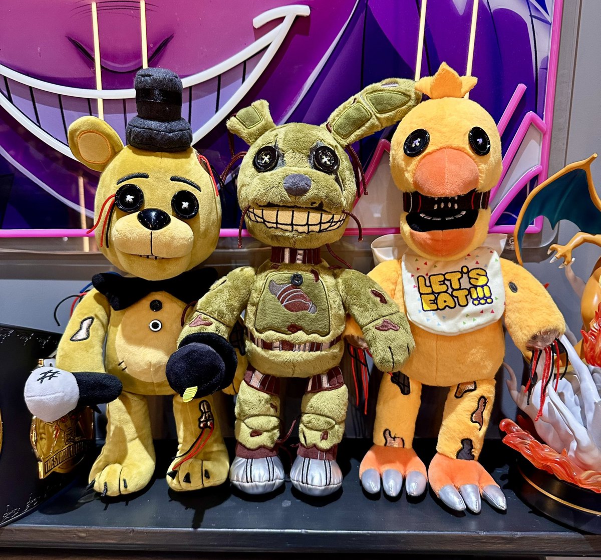 【HEX社】Withered Golden Freddy　ぬいぐるみ Withered Golden Freddy! All 3 FNAF HEX Plushies will be live on