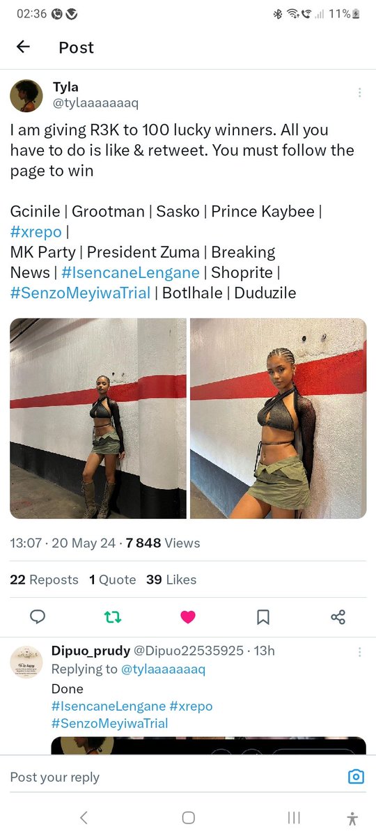 TWMalesela's tweet photo. @tylaaaaaaaq Done mii part againg🕺🕺🥳 https://t.co/7kSoEi0C3X