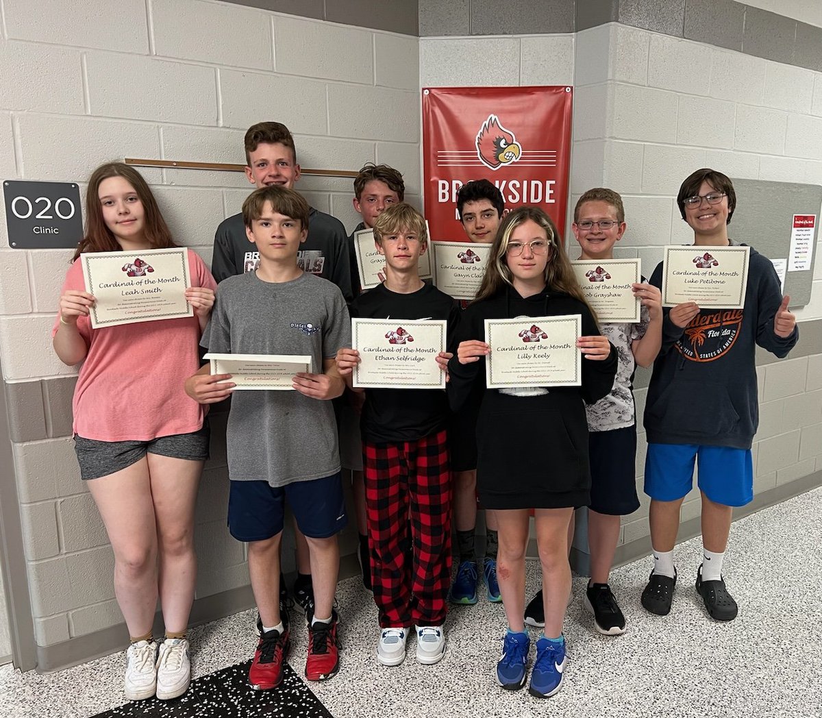 Brookside Middle School tweet media