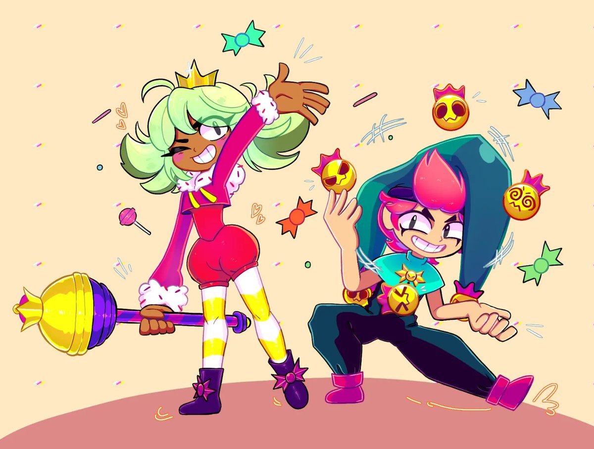 Leonsboss's tweet photo. Ermm...
#Brawlstars #brawlstarsmandy #brawlstarschester #chester #mandy #supercell https://t.co/KlSlZmysvs