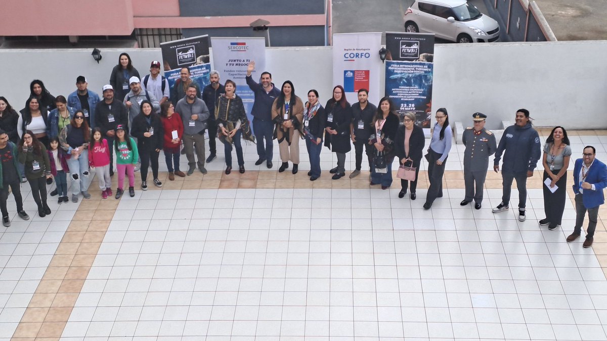 Directora Ejecutiva del Comité Corfo Antofagasta, Melissa Gajardo Castillo participa del lanzamiento del FETURIS, feria de Emprendimiento Turismo e Innovación Social que se desarrollará en el marco del #Antofagasta Bodyboard Festival 2024. 

#feria
#Emprendedores
#turismo
#ABF