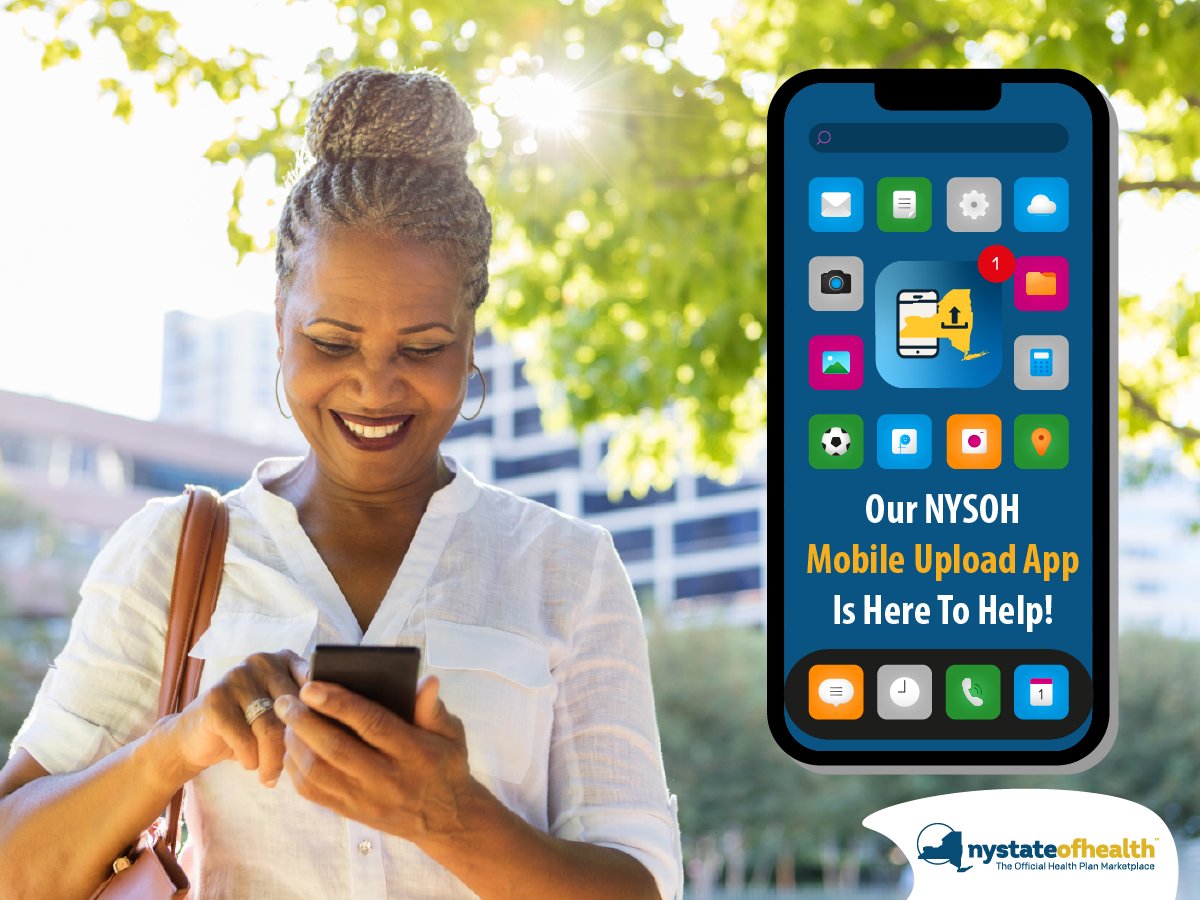 Do you need more information on your health plan? Our NYSOH Mobile Upload app gives you instant access to your health plan details, including what your plan covers, ensuring that you're always informed, no matter where you are. Download the app today! #GooglePlay #AppStore #iOS