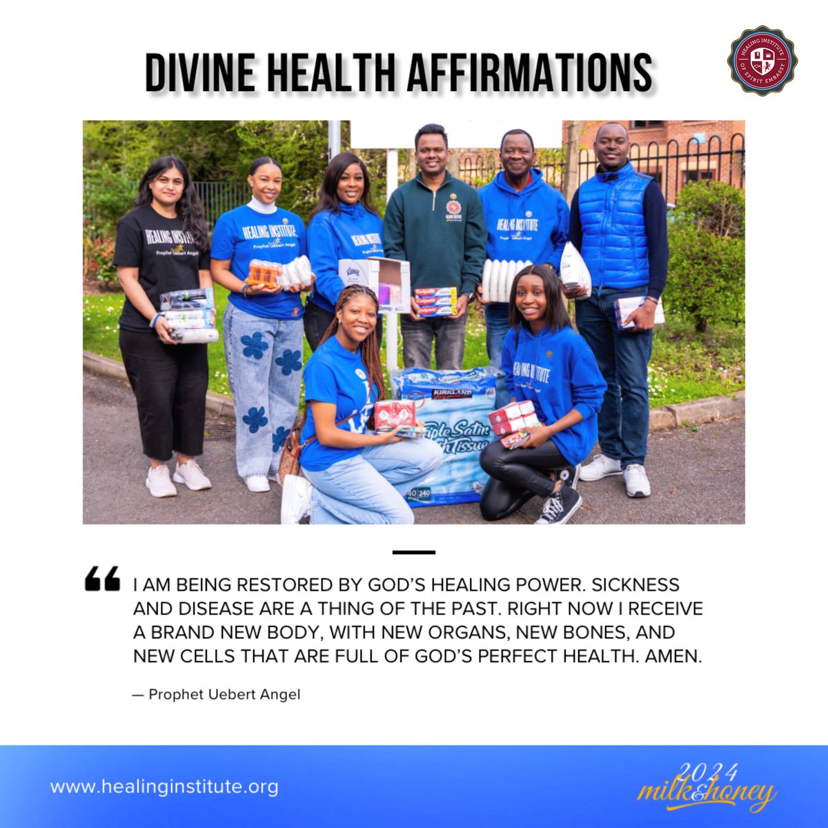 I am being restored by God’s healing power. Sickness and disease are a thing of the past. Right now I receive a brand new body, with new organs, new bones, and new cells that are full of God’s perfect health. Amen. 

#uebertangel #healing #milkandhoney #affirmation