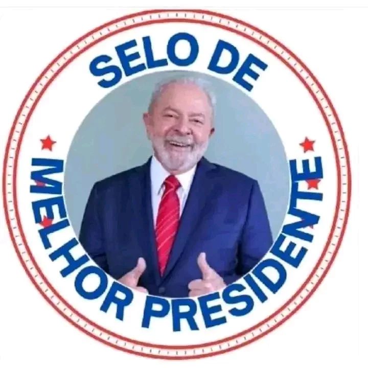 #VoaLula com o selo de melhor Presidente do Brasil 🇧🇷