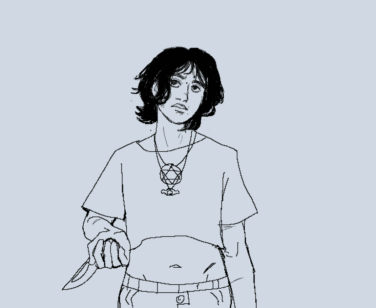 lazusujo's tweet photo. Pose study
#drawstudy
(The hexagram is a symbol of a Brazilian religion) https://t.co/em0LUSrLpN