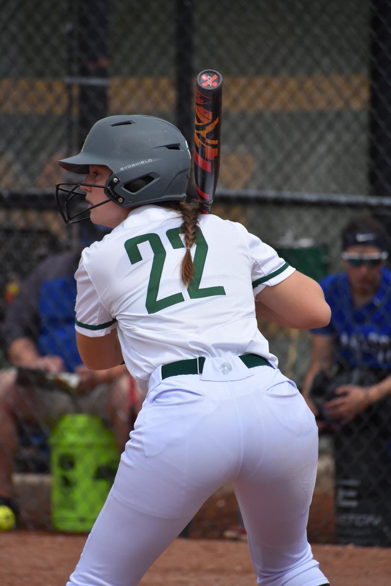 Lady Rams Softball beats Airport 5-1 to pick up Huron League win. Ryen Clair earned a win giving up just 5 hits and 1 unearned run. Clair also had a day at the plate going 2-3. Motyka, Soden, Mack, Clair, and Giroux each drove in a run. Great job Lady Rams! #warh 🐏💚💛