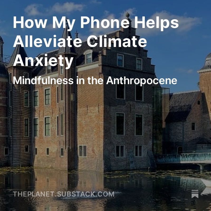📱 “In response to this avalanche of grim environmental news, I've found a simple yet effective way to counter the stress it causes”. ➡️ theplanet.substack.com/p/how-my-phone…