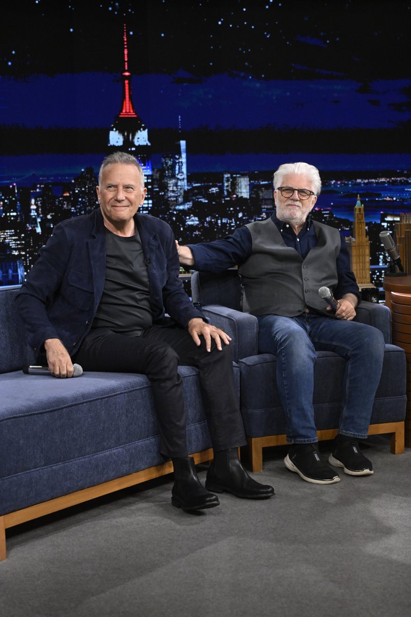 Michael McDonald & @PaulReiser talk their new “memoir” What a Fool Believes tonight! #FallonTonight