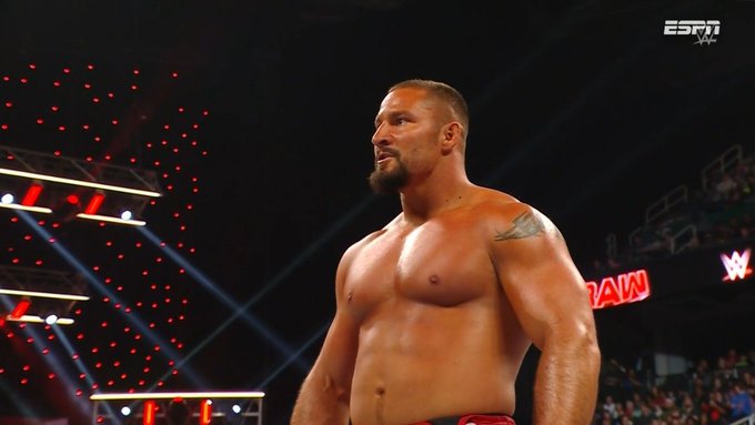 BrutusMaximusX's tweet photo. #WWERaw #23MPH
Bron Breakker doesnt get paid by the hour https://t.co/t8Ce69kcJv