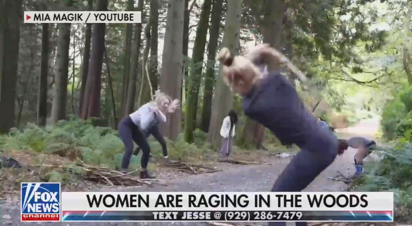 ndrew_lawrence's tweet photo. women are raging in the woods https://t.co/DGnNFPbuX9