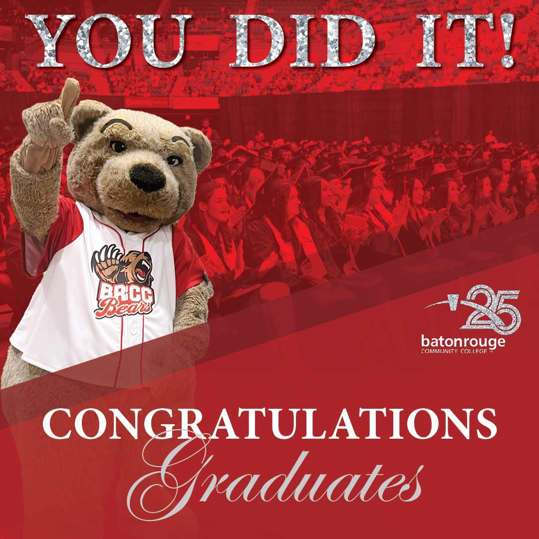 MyBRCC's tweet photo. Good morning, BRCC grads! Todayβs the day youβve been working towards. Congratulations, you did it! Letβs get those degrees! #BRCCGrad #MyBRCC https://t.co/7DIu4wNzLY