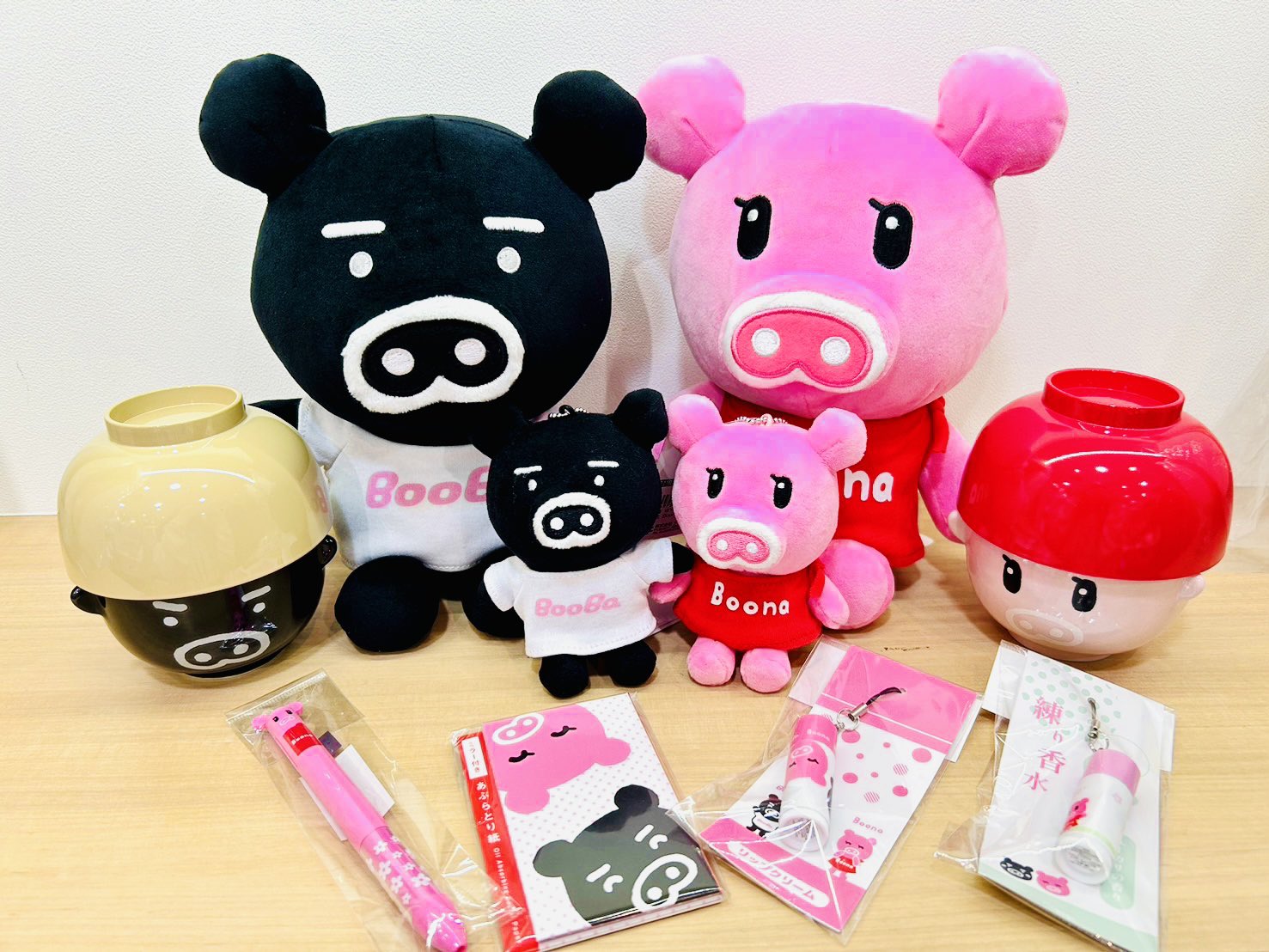 TBS ぶーなちゃん&ブーブのぬいぐるみ BooBo、Boona | TBSショッピング
