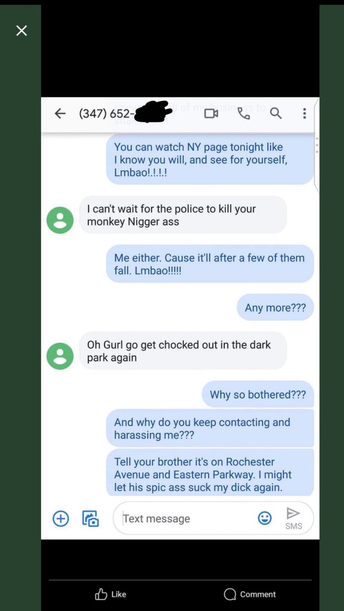 Mr Darohn, (Jackass) Decided To Upload A Conversation To Facebook. I Marked Out The # Because They Get Harassed, I Messaged The Number Myself. Let’s See How That Turned Out.
