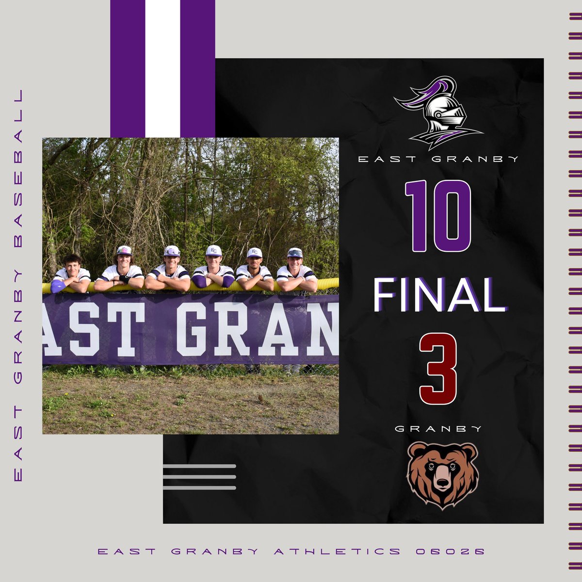 East Granby HS Athletics tweet media