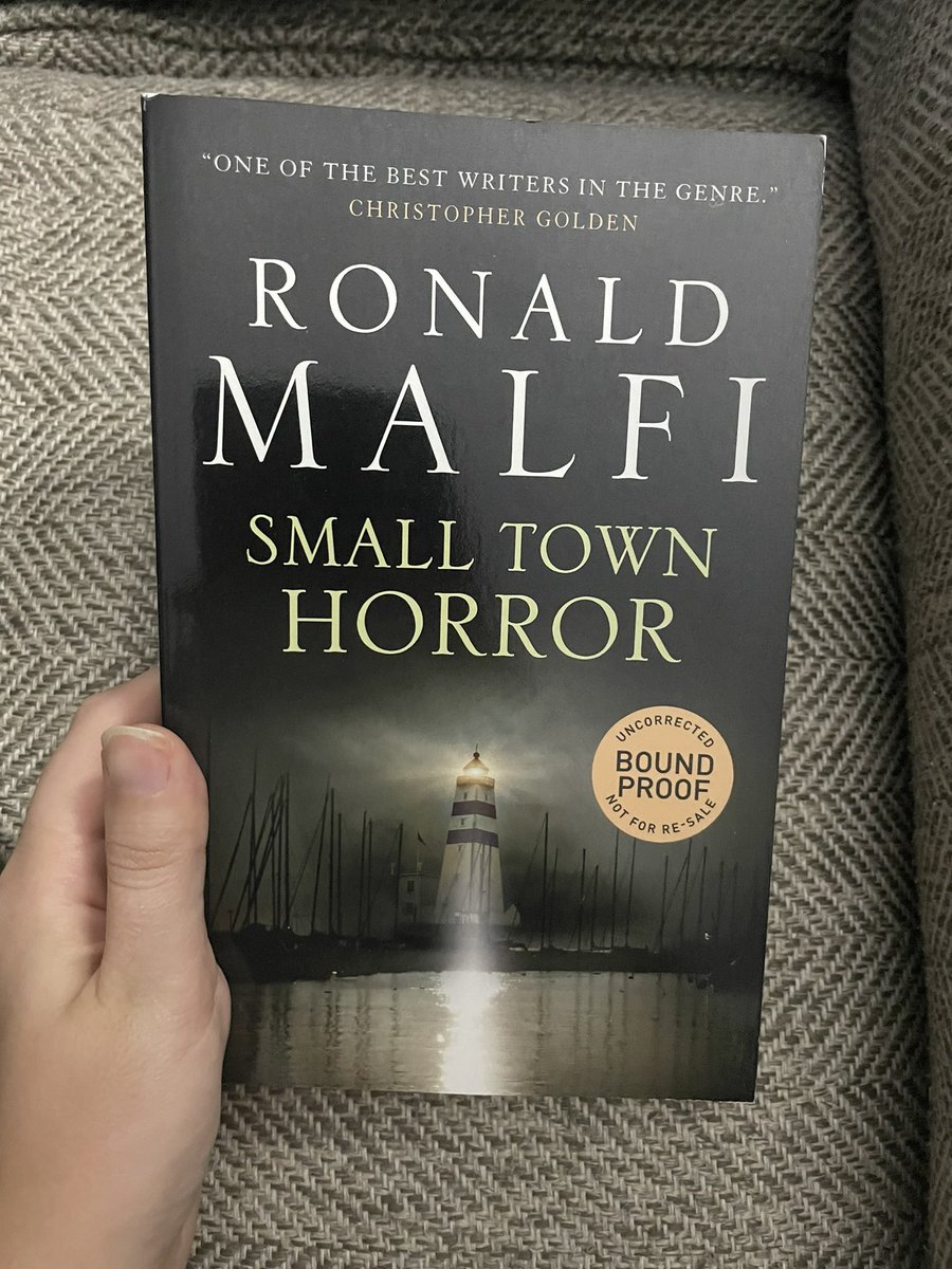 I’ve been DYING to get to this one, and it’s finally time! @RonaldMalfi @TitanBooks