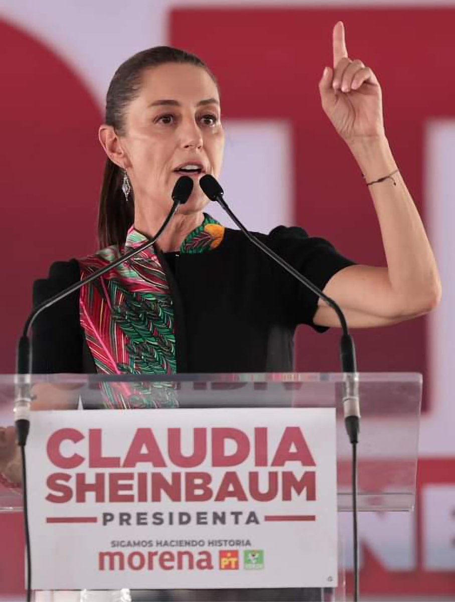 Yo no soy académica e intelectual pero tengo criterio propio y un manifiesto no va hacer que cambie mi voto. Claudia Sheinbaum representa a millones de mexicanas, luchadoras sociales con ideales y amor a México. #EsClaudiaPresidenta #YoConClaudia