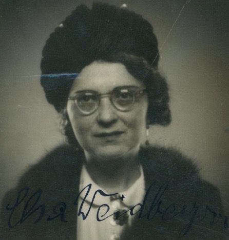 21 May 1909 | A Czech Jewish woman, Eliška Weidbergová, was born in České Budějovice. She was deported to #Auschwitz from #Theresienstadt Ghetto on 6 September 1943. She did not survive.