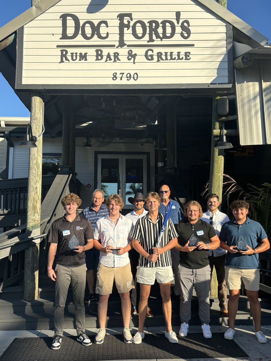 Huge thank you to <a href="/DocFords/">Doc Fords Rum Bar & Grille</a> for their dedication to our program and hosting our End of the Year Banquet! Keep building brick by brick! <a href="/HsHollins/">Hollins HS Athletics</a> <a href="/CoachDeezy16/">Ryan Valdes</a>