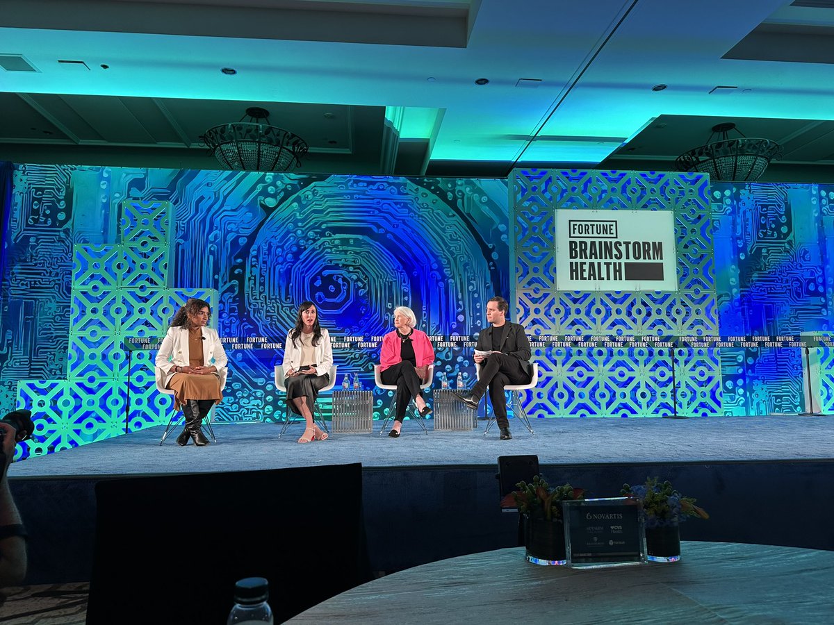 “Patients are having health done to them. Consumers are active stewards of their own health. We’re optimistic that now is the best time to build for these consumers in healthcare.” @AlyssaJoyJaffee at @FortuneMagazine Brainstorm Health