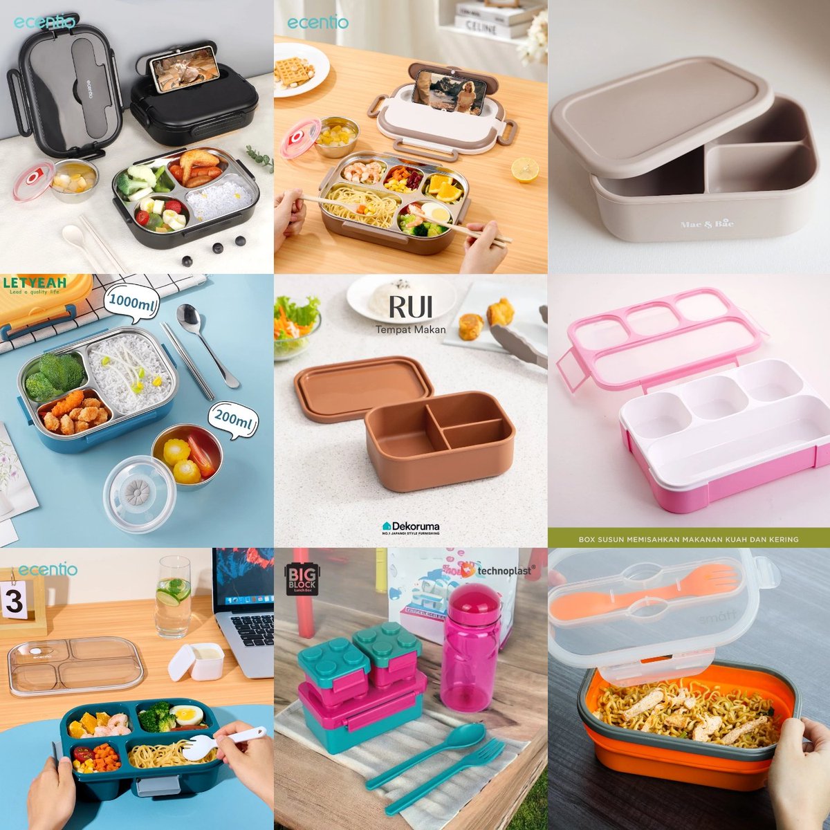 1Hari1Meme's tweet photo. Rekomendasi Lunch Box • Kotak Bekal • Kotak Makan Siang

A Thread https://t.co/VJ7jGga2OM