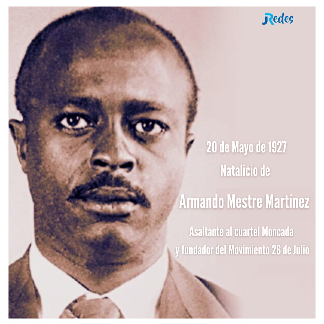 Un día como hoy pero en 1927 nace el destacado patriota cubano, asaltante al cuartel Moncada y expedicionario del yate Granma, Armando Mestre. #CubaViveEnSuHistoria