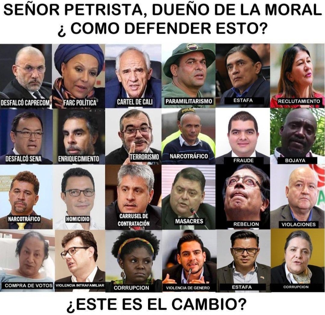 Mechitascasmont's tweet photo. @RevistaSemana 🎴@ReformaPensional
Se le dijo...
Se le advirtió...
Y lo #Traicionaron
Aprendió la #Lección?
@CRIC_Cauca @FelicianoValen
@ONIC_Colombia @GobCauca
@SenadoGovCo @CamaraColombia https://t.co/raQrYrcRkv