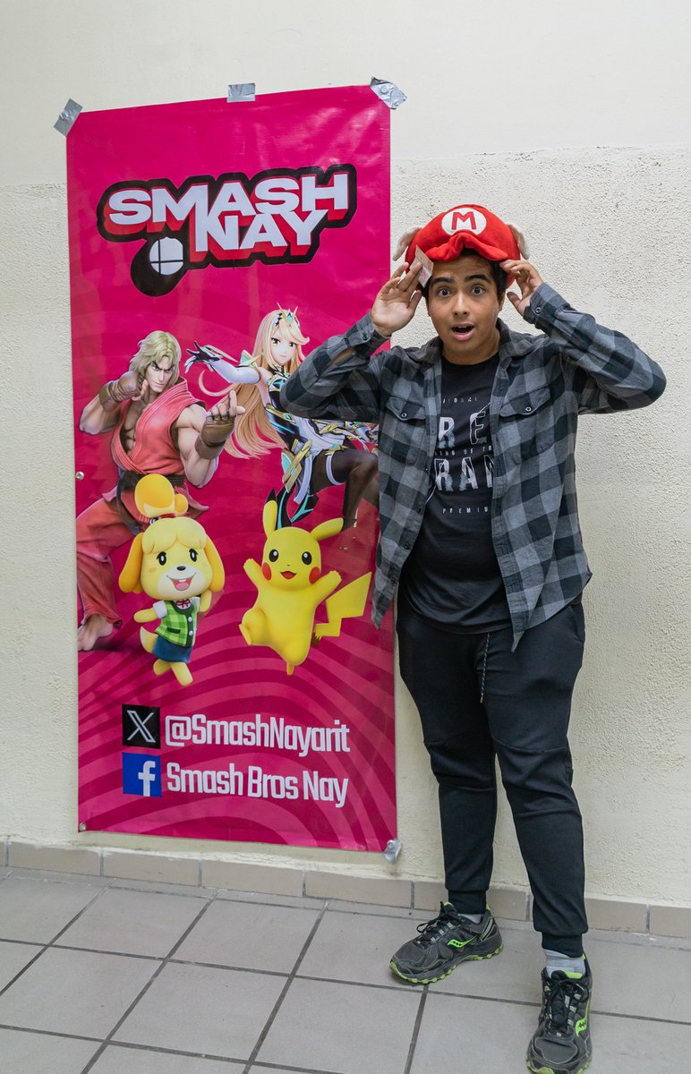 SmashNayarit's tweet photo. Queremos dedicarles un agradecimiento especial a @FeliThePlayer y @Mariodelsmash por su visita, participación y el espectáculo de Grand Finals que nos dieron ( Tanto main bracket como Amateur). https://t.co/7hagWdrMON