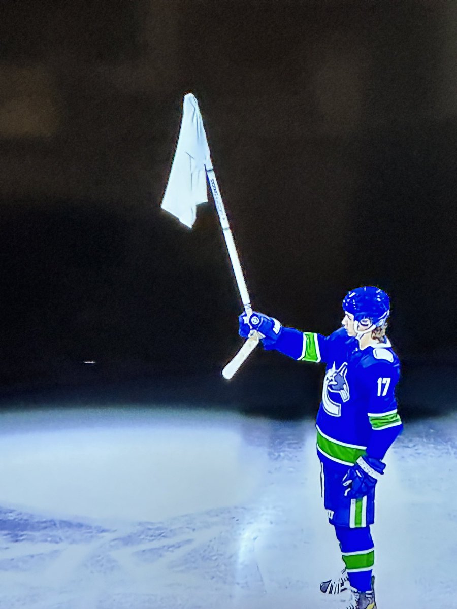 Breaking News:  The Vancouver Canucks have surrendered prior to puck drop.  #oilers