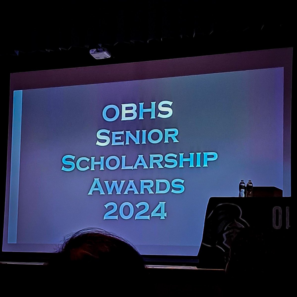 Congratulations to Senior Marching Knights - Matteo, Annaliese, Natalie & James on each receiving TKOB scholarships at tonight’s OBHS Senior Scholarship event. Congrats to Natalie for also receiving the Cristina LoBrutto scholarship. Well done! @OldBridgeTPS @FazioSally