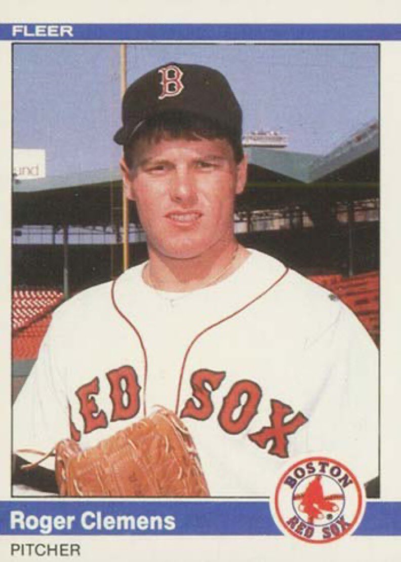 5/20/1984: On this date in 1984, rookie #RedSox pitcher Roger Clemens allowed four runs in seven innings and struck out seven batters en route to his first major league victory, 5-4 over the Minnesota #Twins at the Metrodome. #MLB #OTD #BaseballOTD #DirtyWater