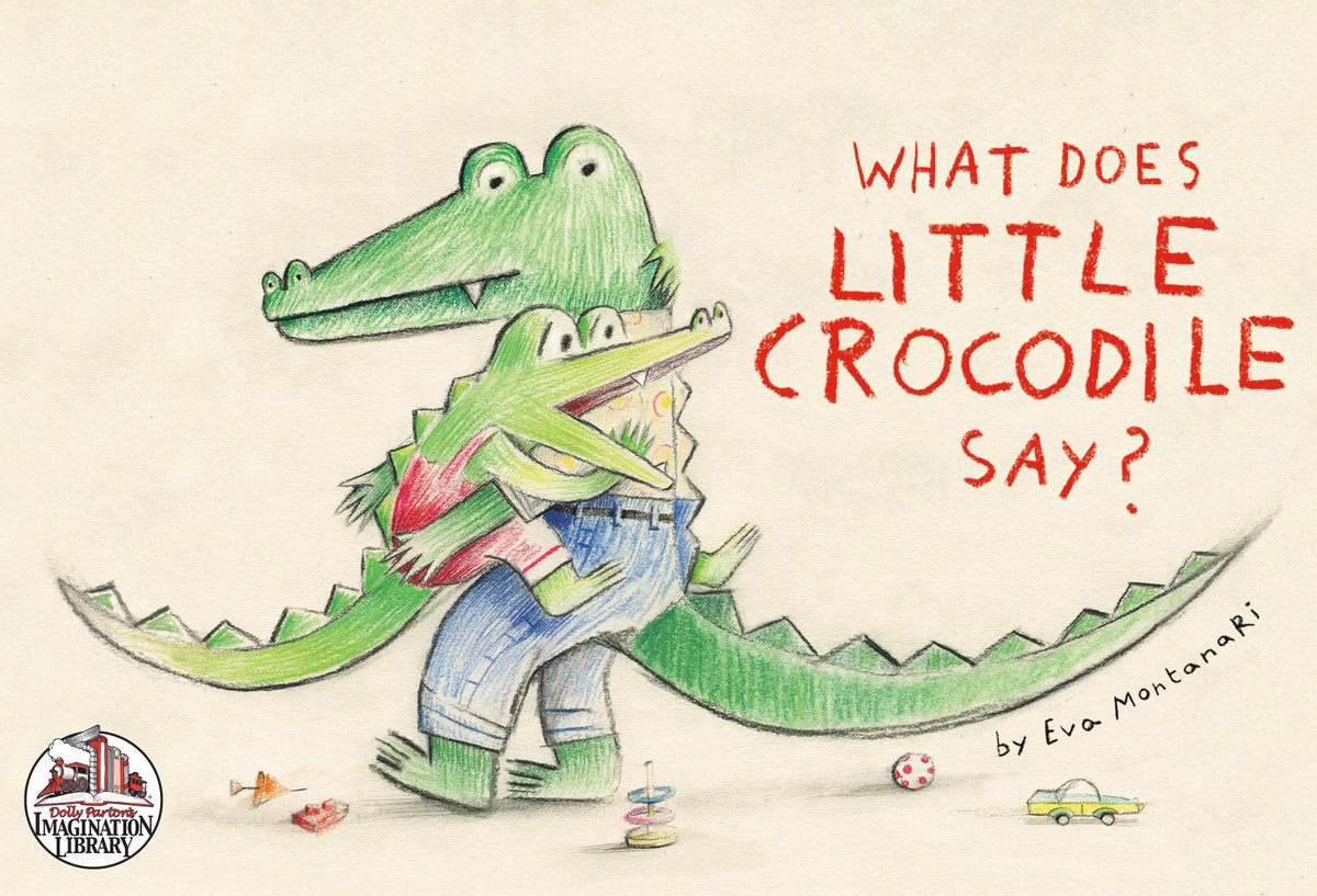 Join the adventure as a tiny crocodile navigates through a day at preschool in Eva Montanari's vibrant and lively book, packed with new experiences and lively sounds that will captivate young readers. #DollysLibrary #CanadaBook #ReadOnCanada