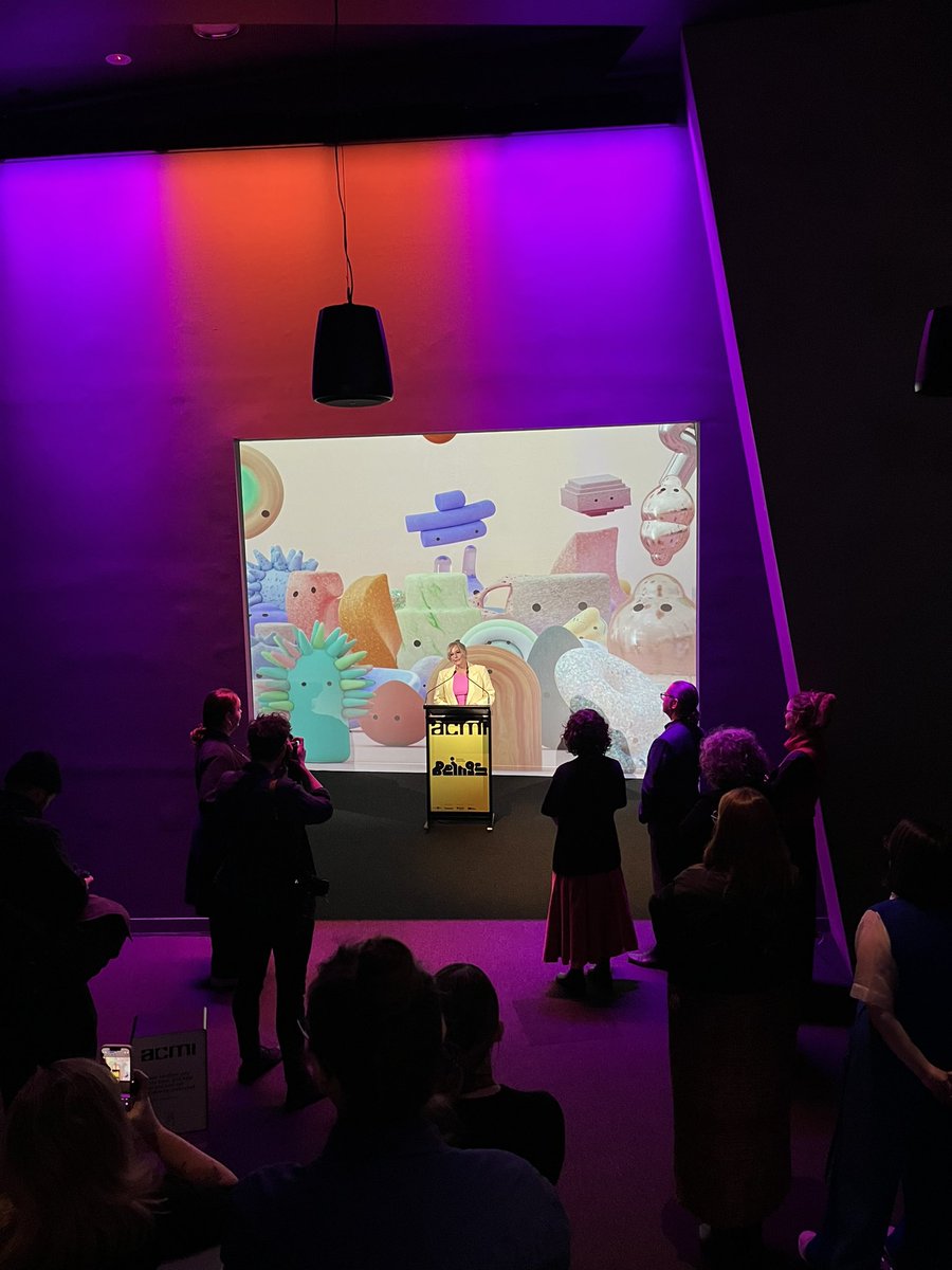 ACMI (@acmi) on Twitter photo Our Executive Director of Programming, Keri Elmsly officially opening Beings by <a href="/universalevery/">Universal Everything</a> at #ACMI ✨ Our Executive Director of Programming, Keri Elmsly officially opening Beings by <a href="/universalevery/">Universal Everything</a> at #ACMI ✨