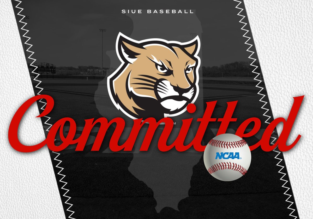 I’d love to announce my commitment to Southern Illinois University Edwardsville. I’d want to first off thank God, without him none of this would be possible. I want to send a special thanks to all my family, friends, and coaches. GO COUGARS @SIUEBasebal!!!!