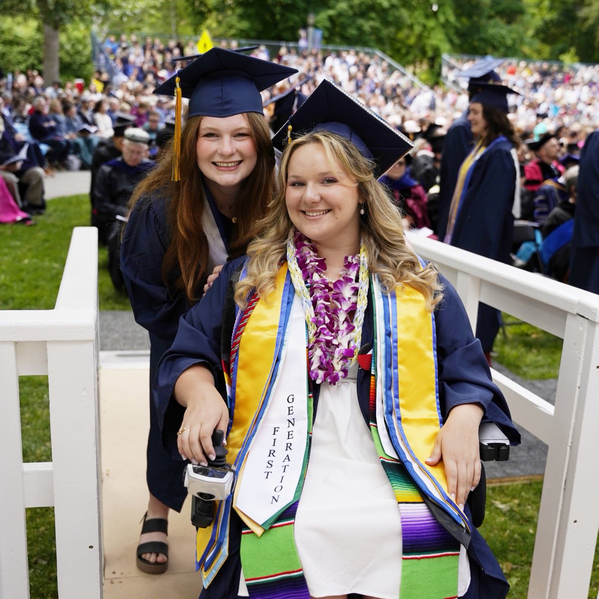 After four years of hard work and perseverance, the Class of 2024 finally had their moment to celebrate well-deserved diplomas with their families, friends and classmates!🎓🎉

See highlights and photos from Whitman's 138th Commencement ceremony.
whitman.edu/whitman-storie…