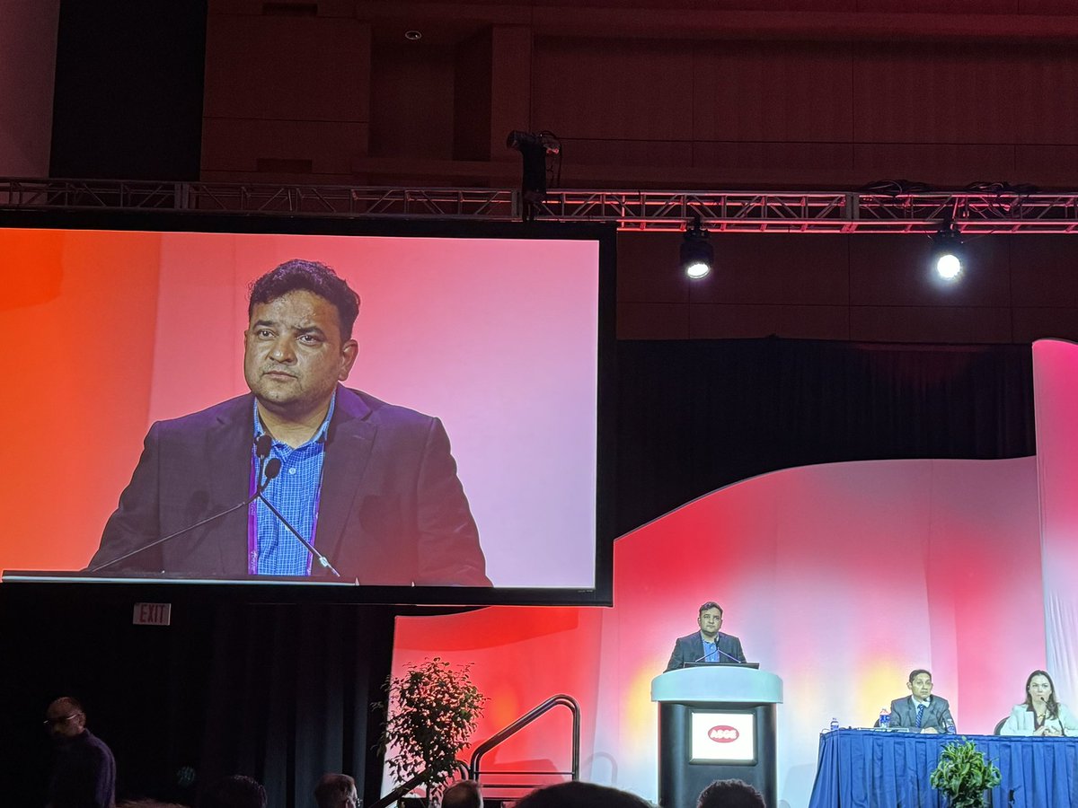 @shailsingh discussing the role of EUS guided fistula creation for management of refractory late gastrojejunal strictures in RYGB patients @ASGEendoscopy Plenary session at @DDWMeeting. @ShyamTMD @EthanCohenMed @AyoAdekolu @ChowdhryMonica @Ale_Mendez8
