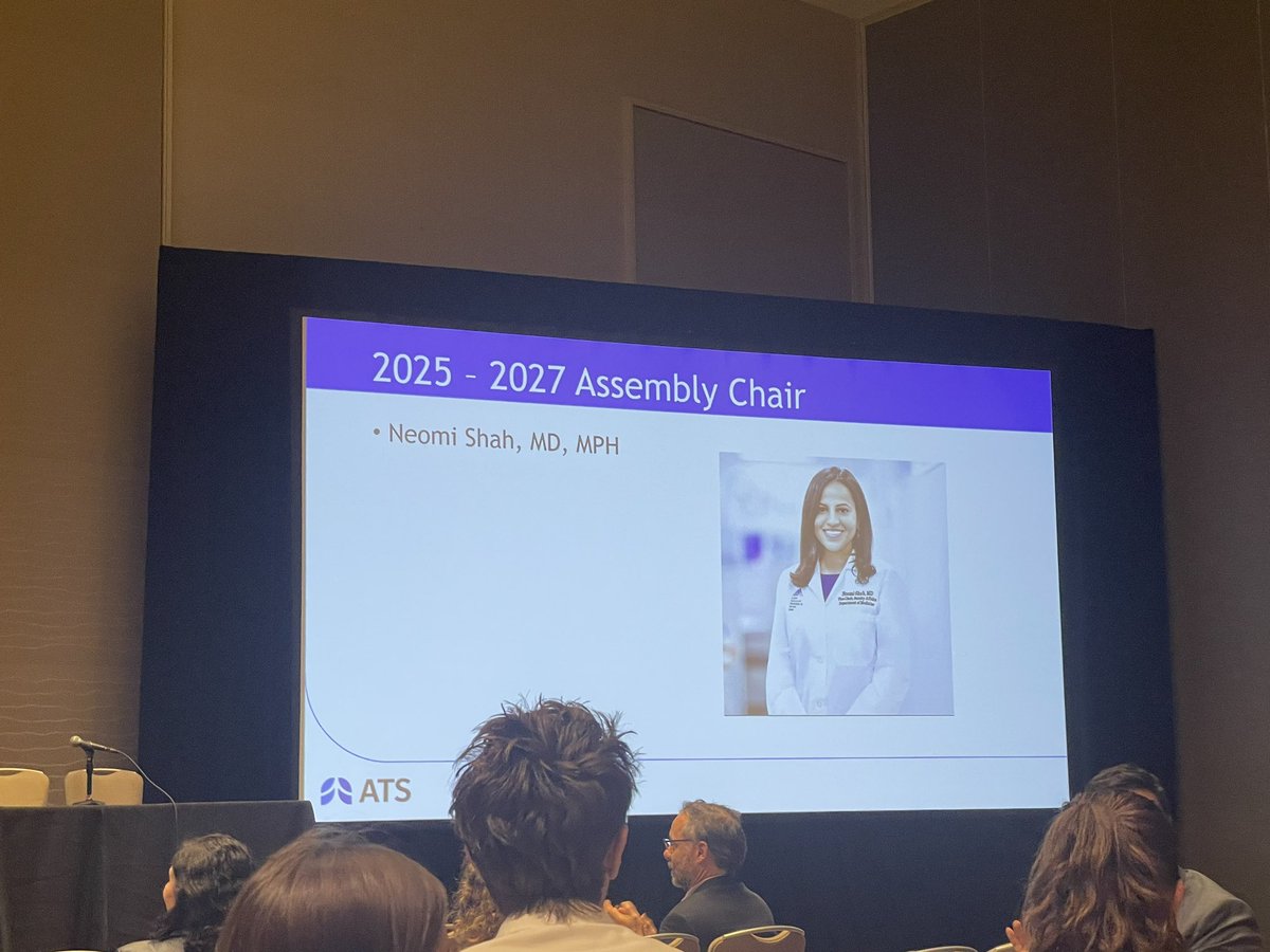 Vaishnavi Kundel, MD, MS (@vaish1986) on Twitter photo Excited for the newly elected <a href="/ATSSRN/">ATS SRN Assembly</a> chair!! It think it may be someone I know 😊 <a href="/NeomiShah/">Neomi Shah</a> <a href="/Respiratory_NYC/">Mount Sinai - National Jewish Health Respiratory</a> <a href="/DOMSinaiNYC/">Mount Sinai Department of Medicine</a> #ATS2024 Excited for the newly elected <a href="/ATSSRN/">ATS SRN Assembly</a> chair!! It think it may be someone I know 😊 <a href="/NeomiShah/">Neomi Shah</a> <a href="/Respiratory_NYC/">Mount Sinai - National Jewish Health Respiratory</a> <a href="/DOMSinaiNYC/">Mount Sinai Department of Medicine</a> #ATS2024