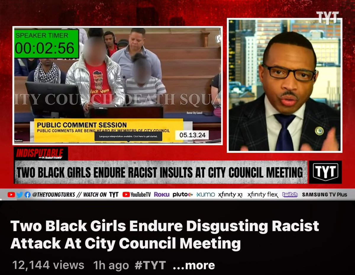 Animalistic behavior.

Two Black Girls Endure Disgusting Racist Attack At City Council Meeting youtu.be/JYShb8_tlhs?si… via @YouTube