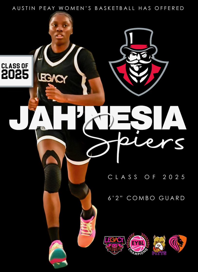 After a great conversation with @Young_CoachB and coaching staff I am Blessed to receive an offer from @austinpeay #Govs @FBCLegacyNike17 @pitts_academy @bball_talent