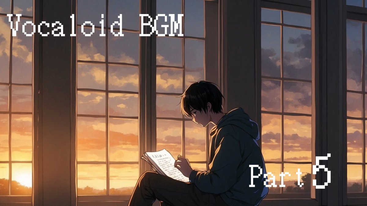 Collab_Japan's tweet photo. [Collab Japan] 5/20(月)20:00、ボーカロイド作業用BGM Part 5をアップロードいたしました🔥    
  
投稿は毎週月曜日の20:00~です！    お家での勉強や仕事、作業中のお供にいかがでしょうか📷    
チャンネル登録/高評価よろしくお願いいたします！！   #offvocal #vocaloid #作業用BGM #ボカロ #collabjapan #collabasia     

【作業用】ボカロ / オフボーカルBGM Pt.5 
https://t.co/O14SxZvzKi