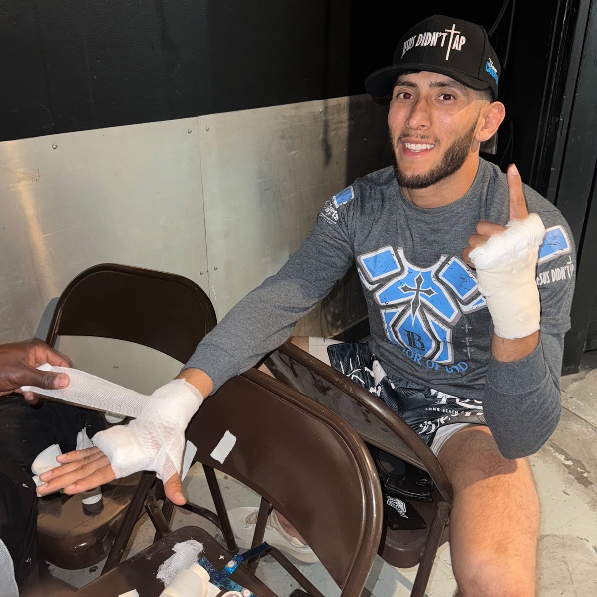 Welcome to the JDT team #EugeneCorrea

Eugene is an impressive fighter with a strong Christian faith. We are proud to be your sponsor!

#JESUSDIDNTTAP