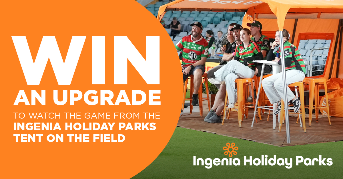 WIN a FREE upgrade to the Ingenia Holidays Pop Up Park and watch the game from on the field this weekend! Enter here 👉 bit.ly/3PZmWiC