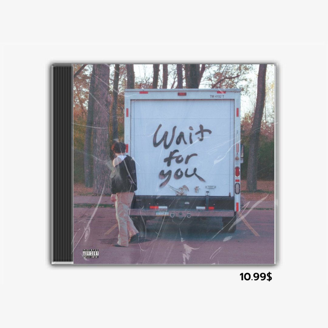 O CD de "Wait for you" já está disponível para a pré venda por $10.99.